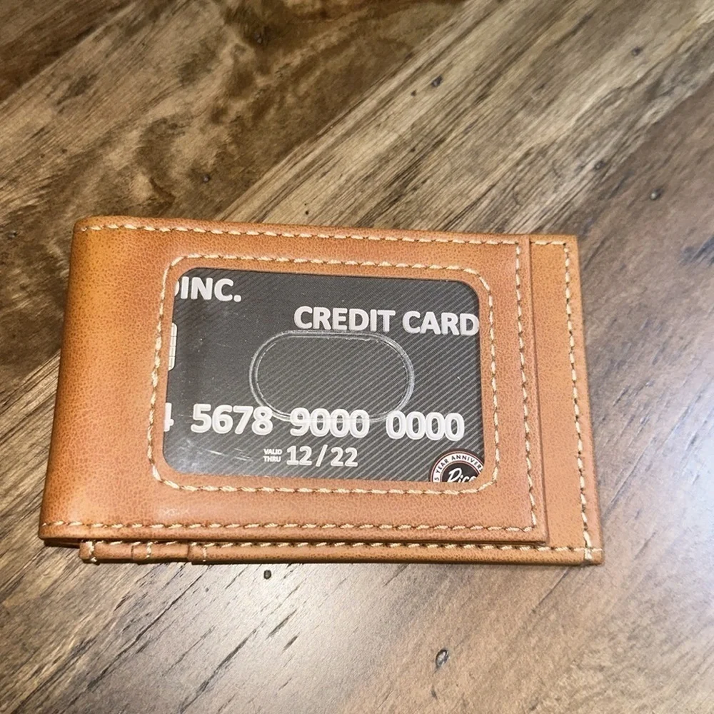 NWT University of TN Volunteers Vols Mens Wallet Folding Credit Card/DL Slot